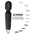 thumbnail image 2 of XBONP Mini HandHeld Body Massager, Great At-Home for Neck, Back, Shoulder, Waist, Feet Black, 2 of 6