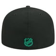 thumbnail image 4 of Men's New Era  Black Dallas Stars Core 59FIFTY Fitted Hat, 4 of 5