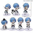 thumbnail image 1 of Figura de pijama de Anime Rem Re:Life In A Different World From Zero kawaii girl, silla Rem, juguetes de modelos de colección de PVC, 41 estilos, 1 of 4
