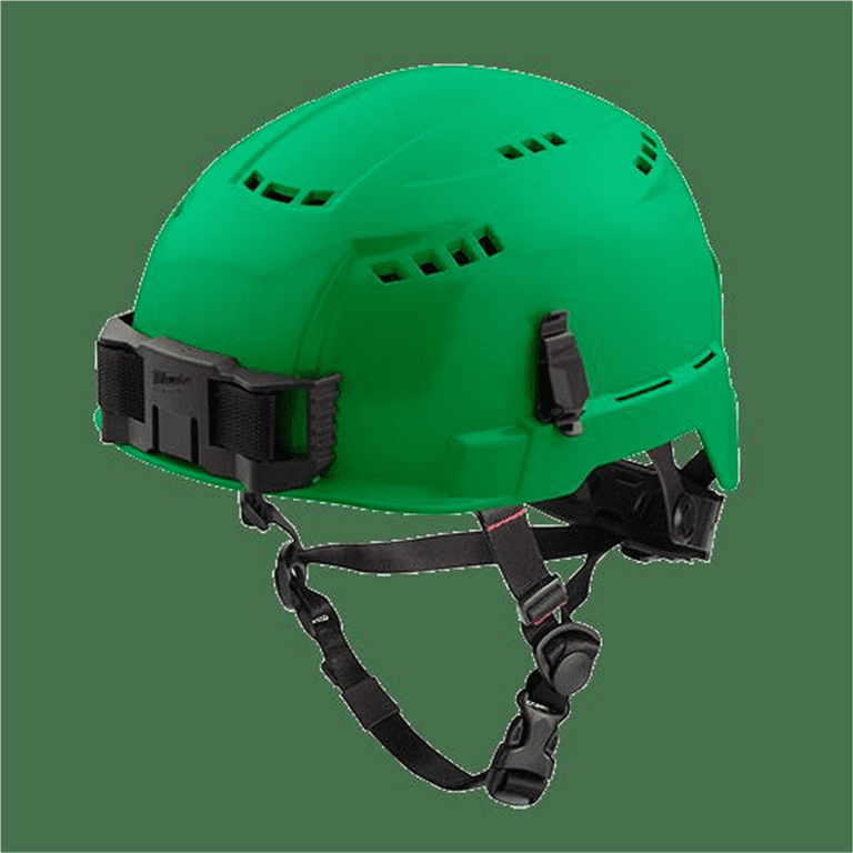 Milwaukee 48-73-1306 Green Vented Safety Helmet - Type 2, Class C Milwaukee 48-73-1306 Green Vented Safety Helmet - Type 2, Class C