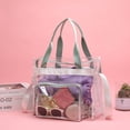 thumbnail image 4 of Bolso de Almacenamiento Deportivo Kuymtek Verano PVC Transparente Impermeable Multifuncional Hombro 6653 Verde, 4 of 9