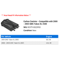 thumbnail image 2 of Carbon Canister - Compatible with 2000 - 2003 GMC Yukon XL 2500 2001 2002, 2 of 2