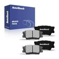 AutoShack Rear Ceramic Brake Pad Set | Replacement for 2007-2023 Toyota Camry 2006-2018 Toyota RAV4 | 4-PC