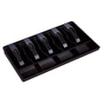 thumbnail image 2 of 5 Grids Cash Collection Box Cashier Drawer Insert Tray for Market Bank Home (Black), 2 of 10
