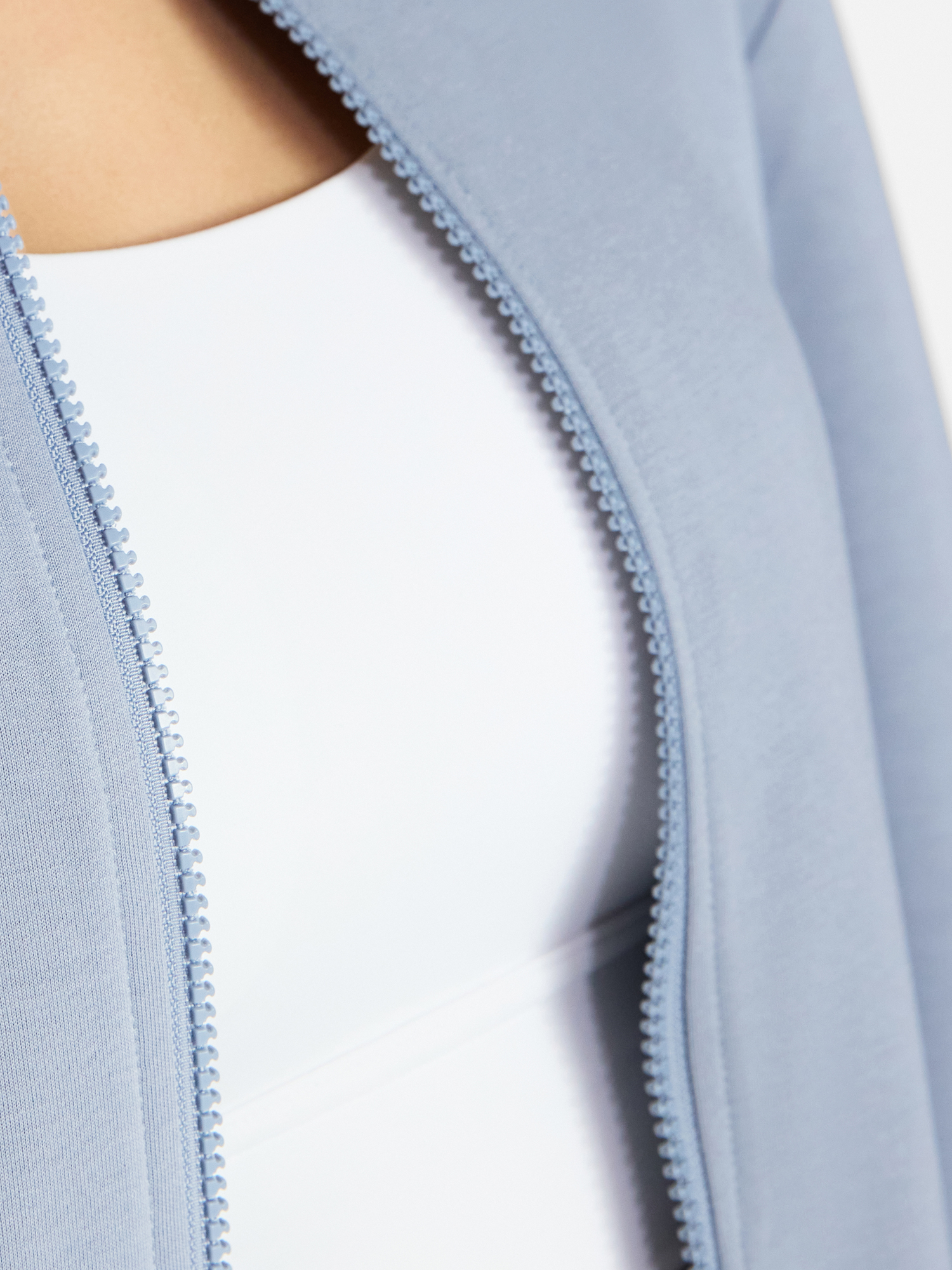 Avia Women's ScubaKnit Bubble Hem Bomber Jacket, Sizes XS-XXXL