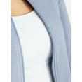 thumbnail image 5 of Avia Women's ScubaKnit Bubble Hem Bomber Jacket, Sizes XS-XXXL, 5 of 7