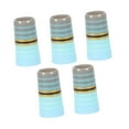 thumbnail image 5 of Vsenkes 5 Pieces Golf Club Ferrules Size .370 Taper Tip Adapter Golf Sleeve Ferrules blue, 5 of 9