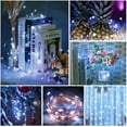 thumbnail image 3 of LINLIN 8 Pack Battery Fairy Lights, 2M 20Led Fairy Lights Battery Operated, Copper Wire Battery Operated Lights, String Lights Battery Operated for DIY Wedding Party Holiday and More, 3 of 4