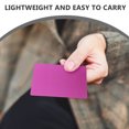 thumbnail image 4 of OULII 15 Pcs Cartes de Visite en Aluminium Violet pour Gravure et Impression par Sublimation, 4 of 7