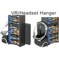 thumbnail image 5 of Skywin VR Headset & Video Game Organizer - 24 CD Game Disk Tower, VR Headset Hanger, and Vertical Stand Compatible with PSVR, 5 of 8