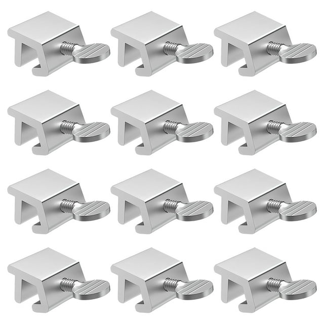 Cerraduras para Puertas Corredizas Eigraketly Acero Inoxidable 12 Piezas Estilo Corto