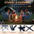 thumbnail image 4 of MOPHOTO Heated Camping Chair with Headrest Pad, Oversized Heated Chair Outdoor Sports, Heated Camp Chair Seat Supports 500 lbs,Heating Folding Chair for Camping，Patio,Picnic, 4 of 8