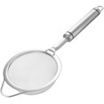 thumbnail image 1 of IGUOHAO Mesh Strainer, 4 Inch Premium Stainless Steel Fine Mesh Food Strainer Kitchen Colander with Good Grip Handle, Silver, 1 of 7