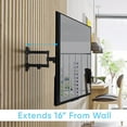 thumbnail image 3 of Atlantic Full Motion Tilt/ Swivel TV Mount, 23 to 60” TVs, 77 lb Capacity, 16” Extension, 3 of 9