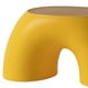 thumbnail image 5 of Taburete arqueado Yotijar Banco pequeño Amarillo, 5 of 10