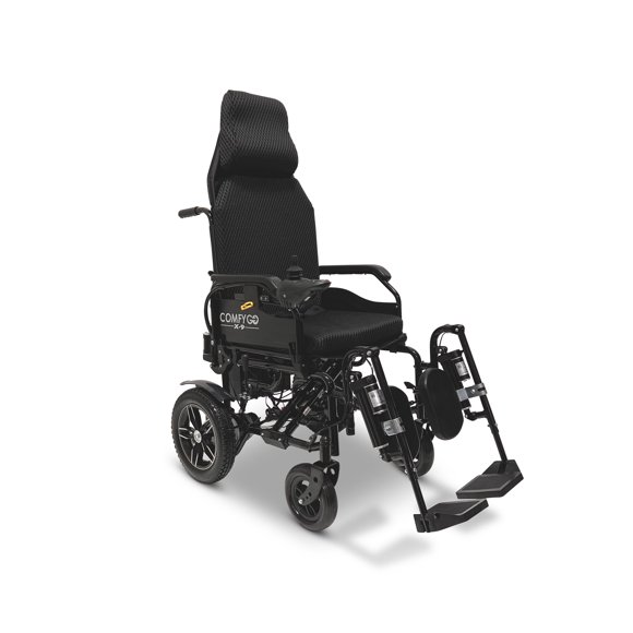 Comfygo X-9 Electric Power Wheelchair,Folding Ultra Lightweight, Silla de Ruedas Electrica,Lightweight Wheelchairs,Portable Ultra Light Wheelchair for Adults,19 Miles Range