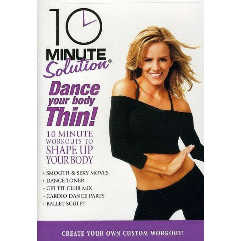 10 Minute Solution Dance Your Body Thin DVD Starz Anchor Bay Sports Fitness Walmart