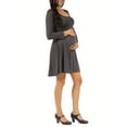 thumbnail image 2 of Women's Long-sleeve Maternity Plus Dress, 2 of 4