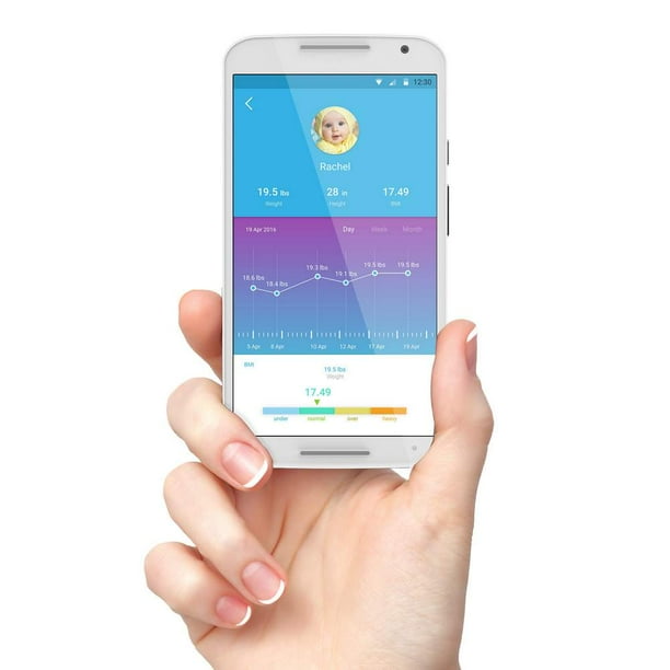 Motorola baby best sale and me scale