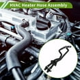 thumbnail image 2 of Unique Bargains No.LR004074 HVAC Heater Hose Assembly for Land Rover Discovery Sport 2015-2020 Good Sealing Black Engine Radiator Hose Rubber 1 Pc, 2 of 7