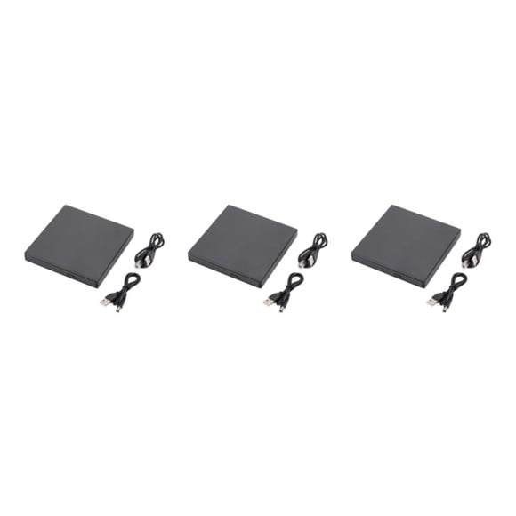 Sidaley Universal portátil portátil velocidad rápida unidad de CD externa reemplazo PC de escritorio reproductor de DVD extraíble lector Type1