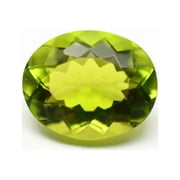 ARENAGEMSJEWELLERY Calibrated Loose Gemstone For Jewelry Making Lab Created Peridot Gemstone