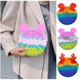 thumbnail image 1 of Push Bubble Fidget Toy Sensory Toy Simple Dimple Purse Handvä, 1 of 5