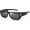Black, variant on Fit Over Glasses Sunglasses Wrap Around Sunglasses with Side Window Shields for Full Protection