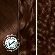 Garnier Nutrisse Nourishing Hair Color Creme, 434 Deep Chestnut Brown