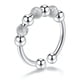 thumbnail image 5 of Anillo de cuentas redondas giratorias de doble capa, anillo de descompresión de ansiedad femenina, pulsera de moda con personalidad femenina, 5 of 5