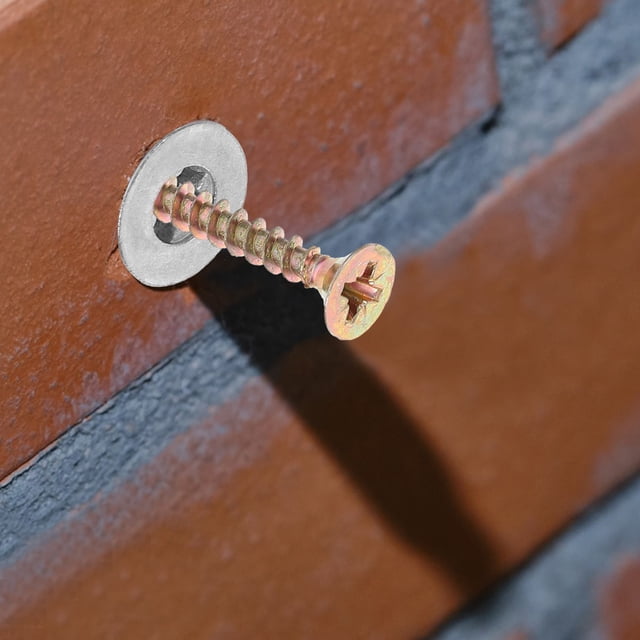 WHAMVOX 20Jgo Kit De Tornillos Y Anclajes Para Drywall Heavy Duty Con De Espiral Zinc Y Hierro