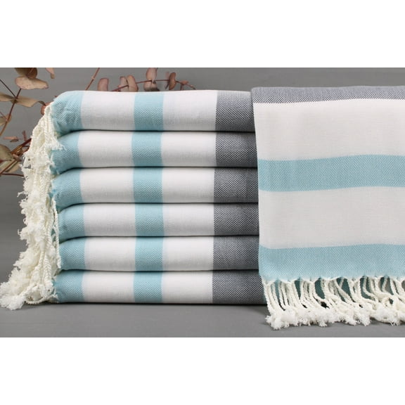 Turkish Towel, Organic Beach Towel, Striped Towel, 40x75 Inches Bachelorette Favor Towels, Yoga Peshtemal, Bulk Older Towel,