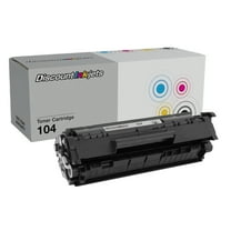 DI Toner Cartridge Replacement for 104 0263B001AA (Black) Compatible with FaxPhone L120, L90, L140 imgaeCLASS MF4150, MF4270, MF4350d, MF4690