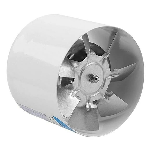 3X 4 Inch Inline Duct Fan Air Ventilator Metal Pipe Ventilation Exhaust Fan Mini Extractor Bathroom Toilet Wall Fan ,Fast Wind Speed