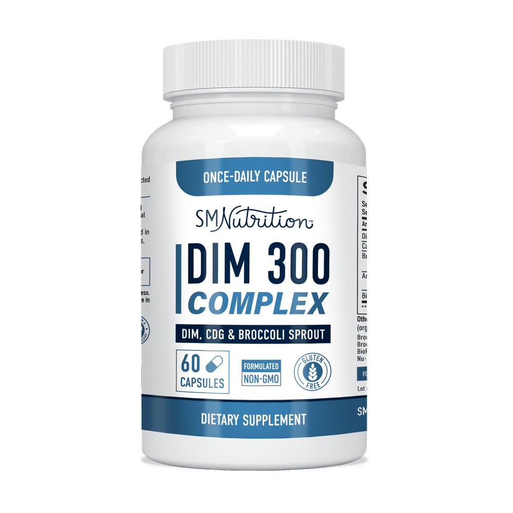 DIM 300mg Supplement Complex (60 Capsules) Diindolylmethane plus ...