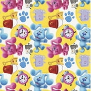 Blue's Clues Gift Wrap Paper - 1 Roll - 30 Inch X 5 Ft