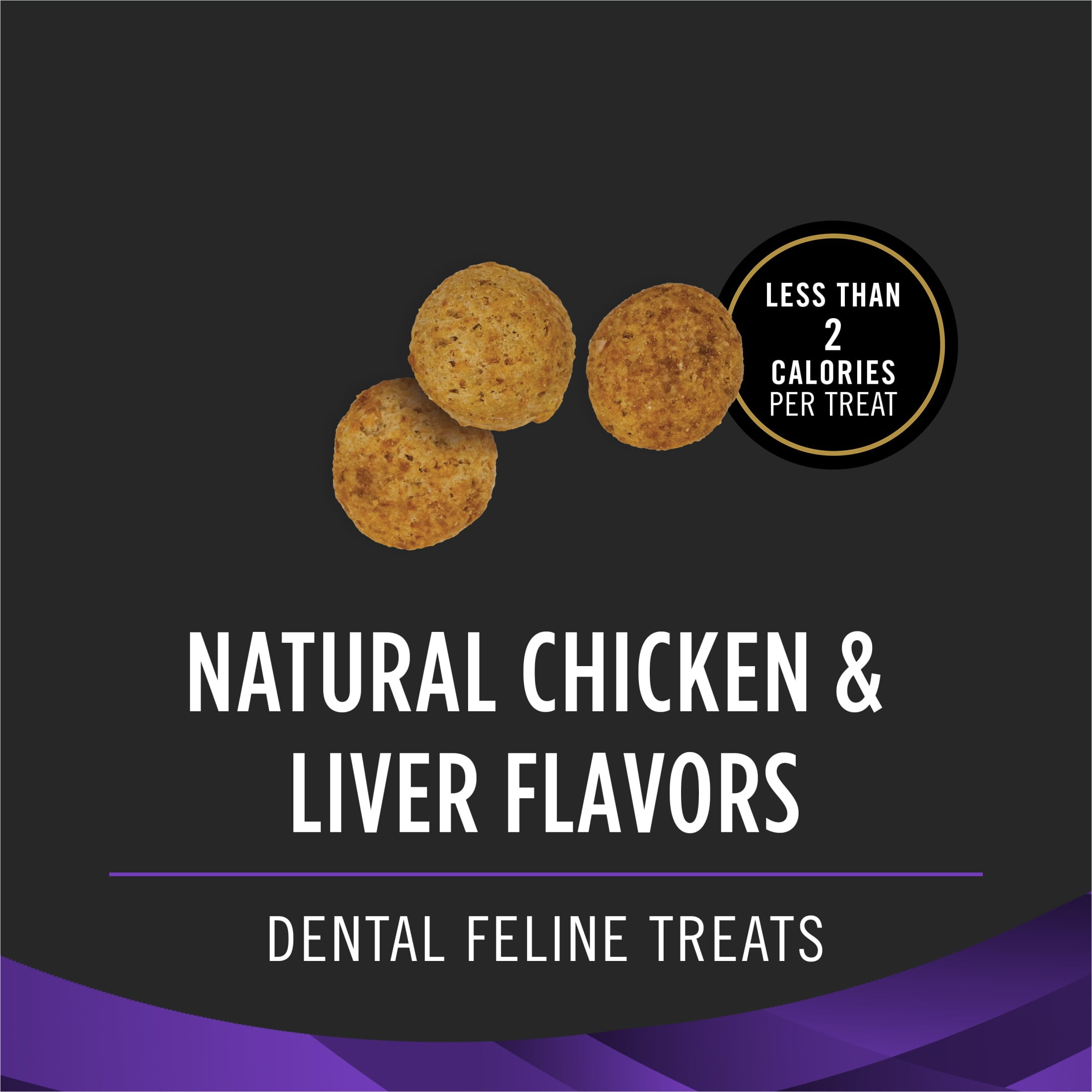 Purina Pro Plan Veterinary Diets Dental Bites Cat Treats, 1.8 oz Pouch