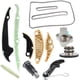 thumbnail image 3 of LABLT Kit de cadena de distribución de 13 piezas, riel guía tensor, cadena de bomba de aceite de repuesto para A3 8p1 1.8 Tfsi de repuesto para Seat 5p1 1.8 Tfsi 06H-109-467-N, 3 of 7
