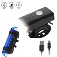 thumbnail image 1 of Faro de bicicleta recargable por USB, accesorios de iluminación para bicicleta de montaña, luz trasera de advertencia, 1 of 6