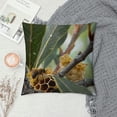 thumbnail image 2 of GOSMITH Throw Pillow Cover - Wasp Nest Cuckoo Small Insect Insect Nature, 2 of 5