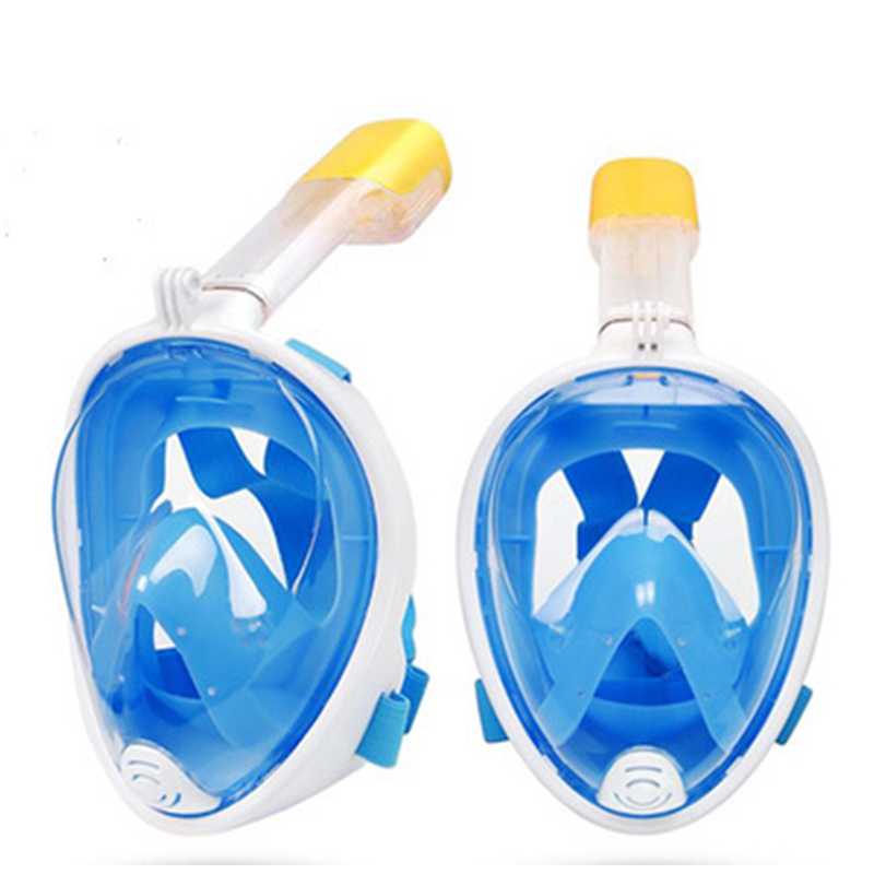 Full Face Diving Mask Snorkel Scuba Swim Free Breath Underwater Anti