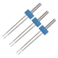 thumbnail image 1 of 3Pcs Double Needles, Stainless Steel Threading and Hooking Needles for Sewing Machines, 1 of 7