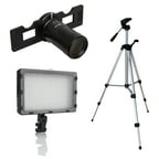 Opteka Slide Copier Studio Lighting Kit for Pentax 645Z, 645D, K500, K100, K50, K30, K20, K10, K7, K5 and K3 Digital SLR Cameras