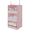 3-shelf Pink-1-Pack, variant on 3-Shelf Hanging Closet Organizer, Collapsible Closet Hanging Shelves, Nursery Hanging Organizer, Pink, 21.9" H X 12" W X 12" D, 1-Pack