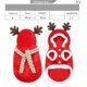 thumbnail image 5 of Abrigo para perro, sudadera con capucha para perro y gato, disfraz navideño para perros pequeños, 5 of 6