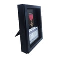 thumbnail image 2 of Studio Decor 6" x 8" Black Medal Display Frame - Funeral Military Display for Medals, Badges, and Memorabilia - 1 Pack, 2 of 4