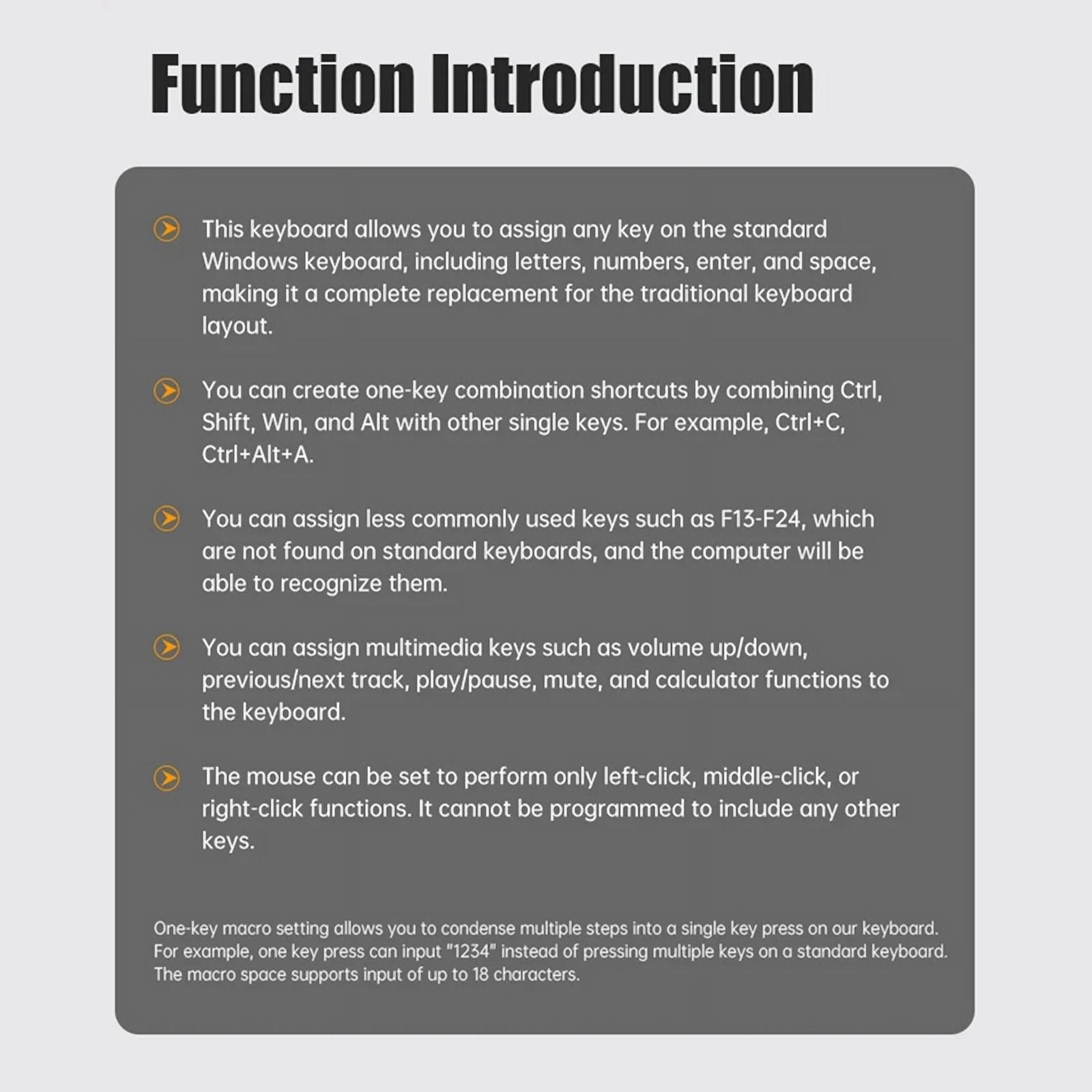 Programming Macro Custom Wired Keyboard RGB 12 Key Copy Paste Button Mini Gaming Keypad Hotswap Macropad White