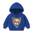 thumbnail image 1 of Sudadera con capucha para bebé, niño y niña, sudadera informal con estampado para bebé, regalo para niña, blusa, 1 of 5