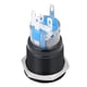 thumbnail image 5 of Interruptor de encendido, botón de motor de automóvil LED blanco de 12 V Botón de arranque del motor Durabilidad extendida, 5 of 9