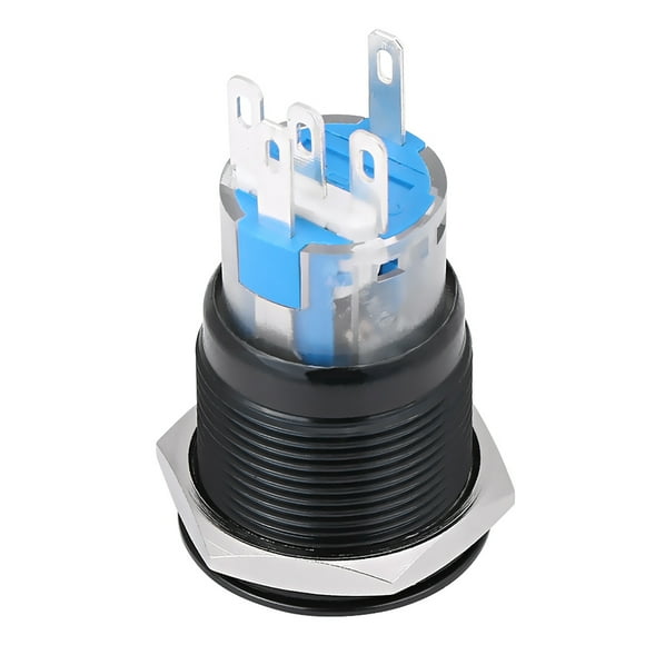 Engine Start Switch,12V White LED Car Car Engine Button Engine Button Top of the Line